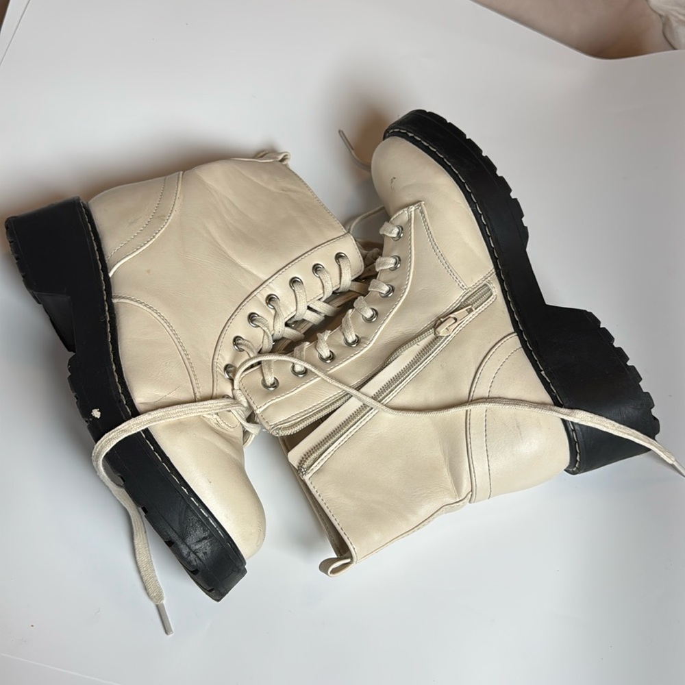 White boots